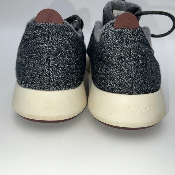 Allbirds Mizzle Men’s Wool Runners Grey Reinforced Sole Size 14 - Picture 3 of 10